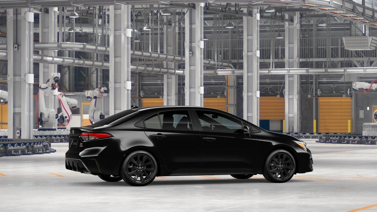 New 2026 Midnight Black Metallic Toyota SE image 11