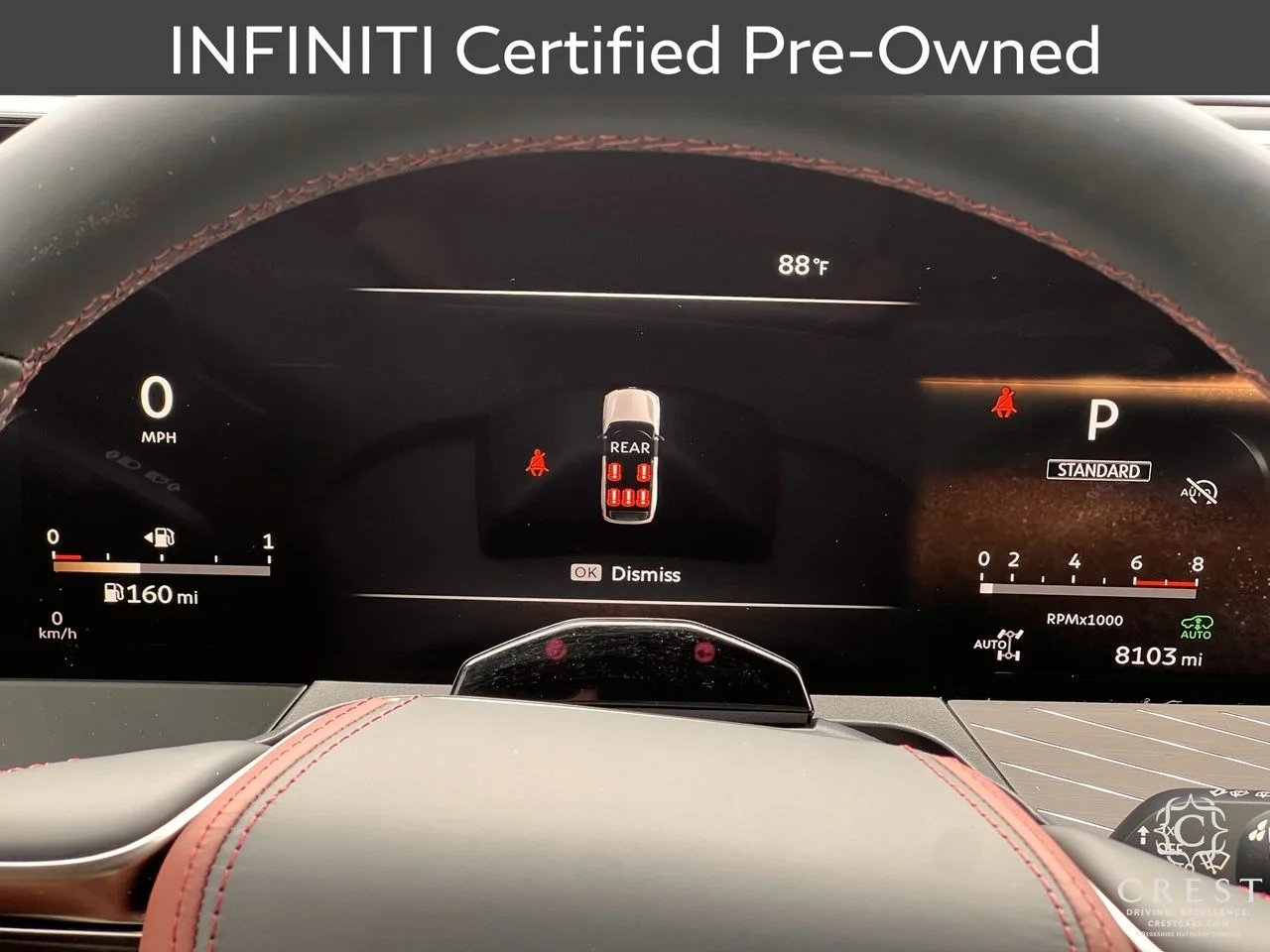 Certified Used 2026 Dynamic Metal Black Obsidian INFINITI AUTOGRAPH image 17