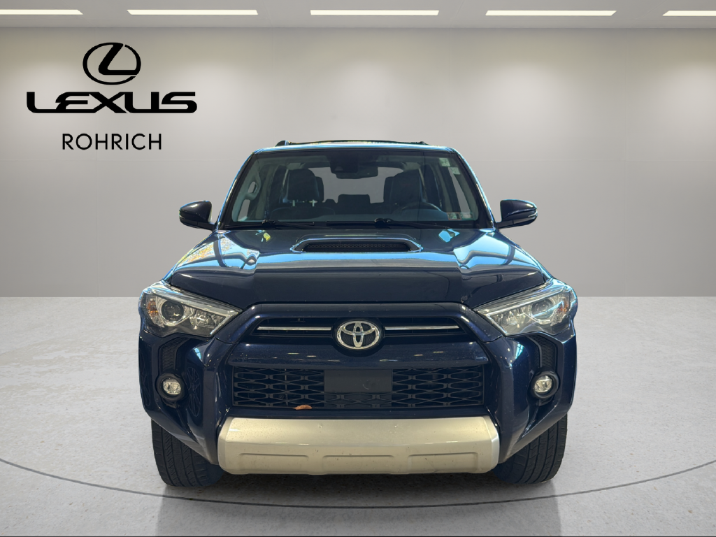 Used 2021 Blue Toyota TRD Off-Road Premium image 2