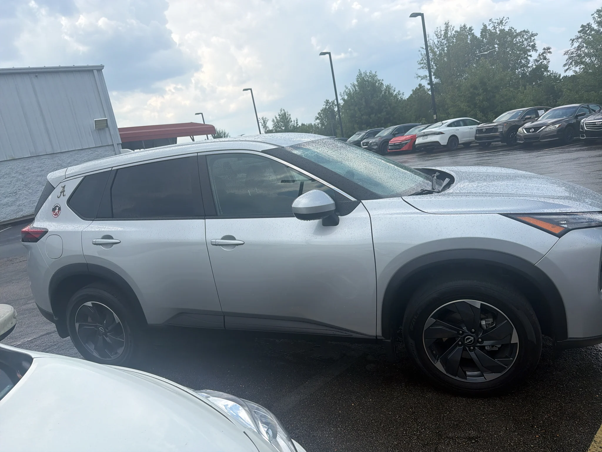 Certified Used 2025 Brilliant Silver Metallic Nissan SV image 7