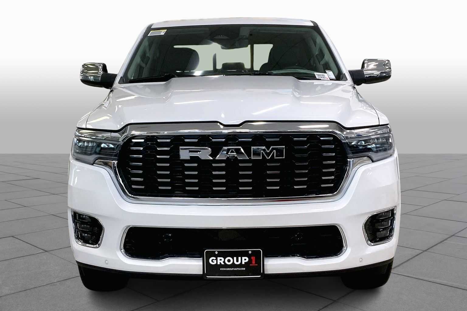 New 2026 Ivory White Tri-Coat Pearl-Coat Exterior Paint RAM Tungsten image 3