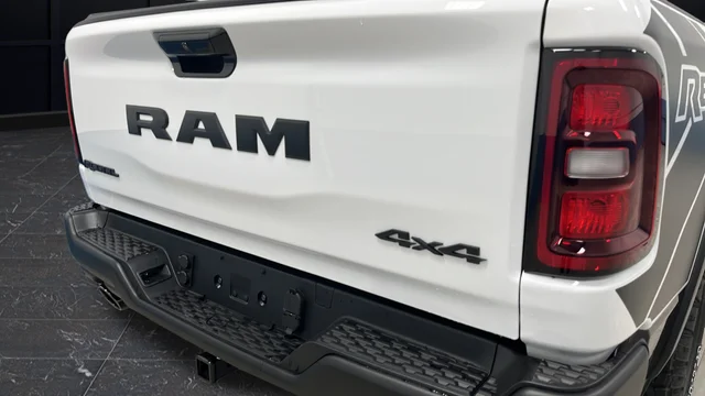 New 2026 Bright White Clear-Coat Exterior Paint RAM Rebel image 42