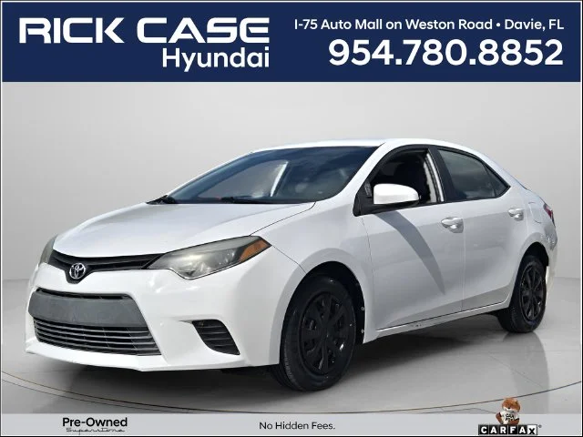 2016 Toyota Corolla L