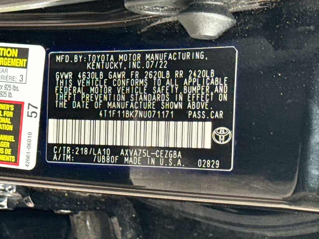 Used 2022 Black Toyota XLE image 45
