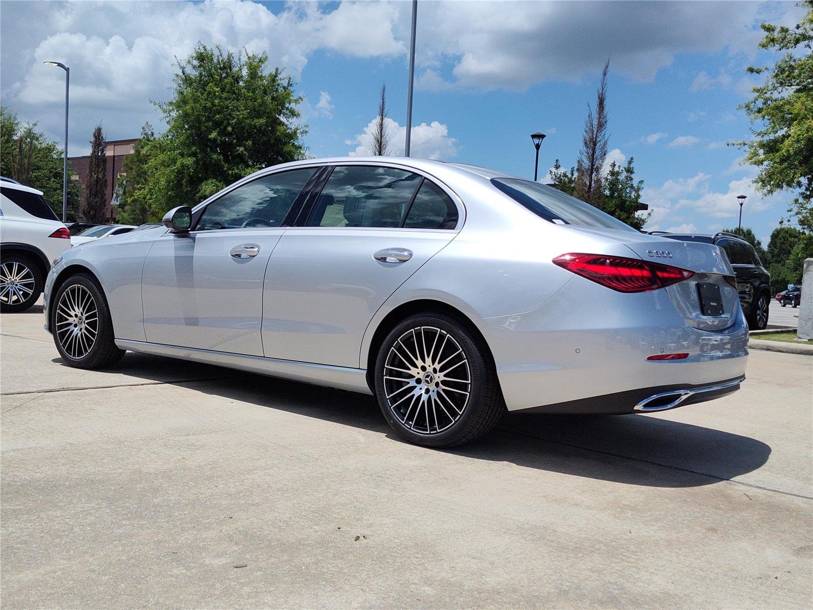 New 2026 Cirrus Silver Metallic Mercedes-Benz C 300 image 3