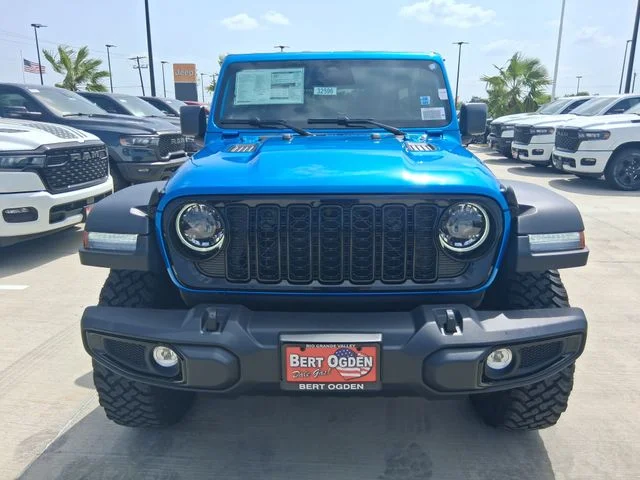New 2026 Hydro Blue Pearl-Coat Exterior Paint Jeep Willys image 2