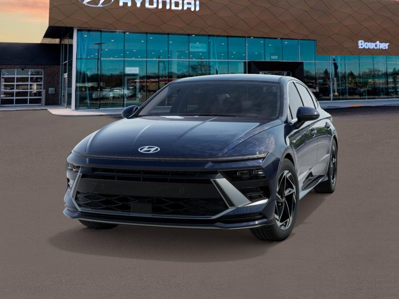 New 2026 Carbon Blue Hyundai SEL Sport image 6