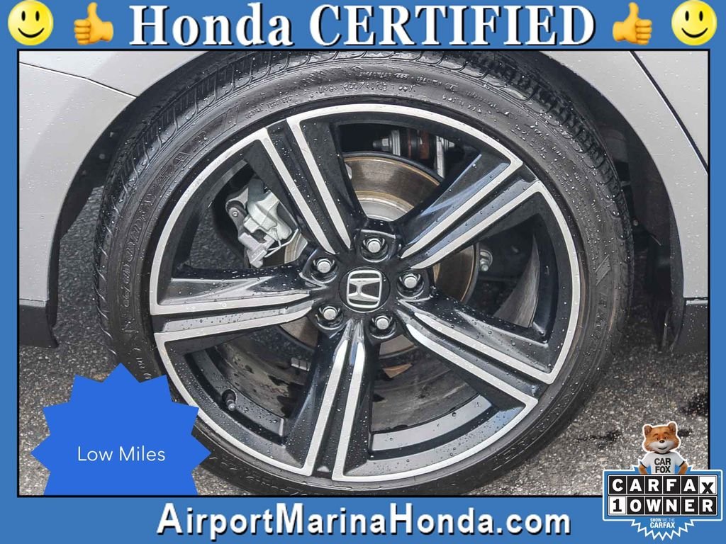 Certified Used 2024 Solar Silver Metallic Honda Sport image 18