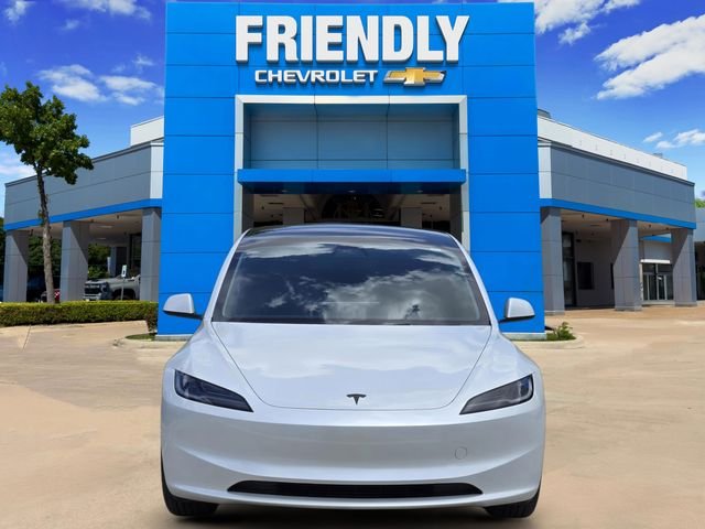 Used 2025 Tesla Model 3 Long Range with VIN 5YJ3E1EB2SF999627 for sale in Dallas, TX