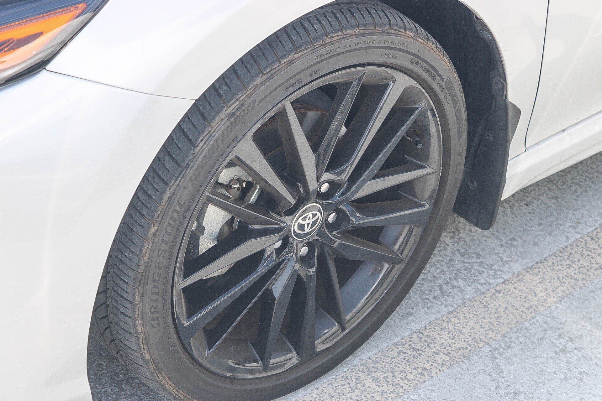 Certified Used 2024 Wind Chill Pearl/Midnight Black Metallic Toyota XSE image 7