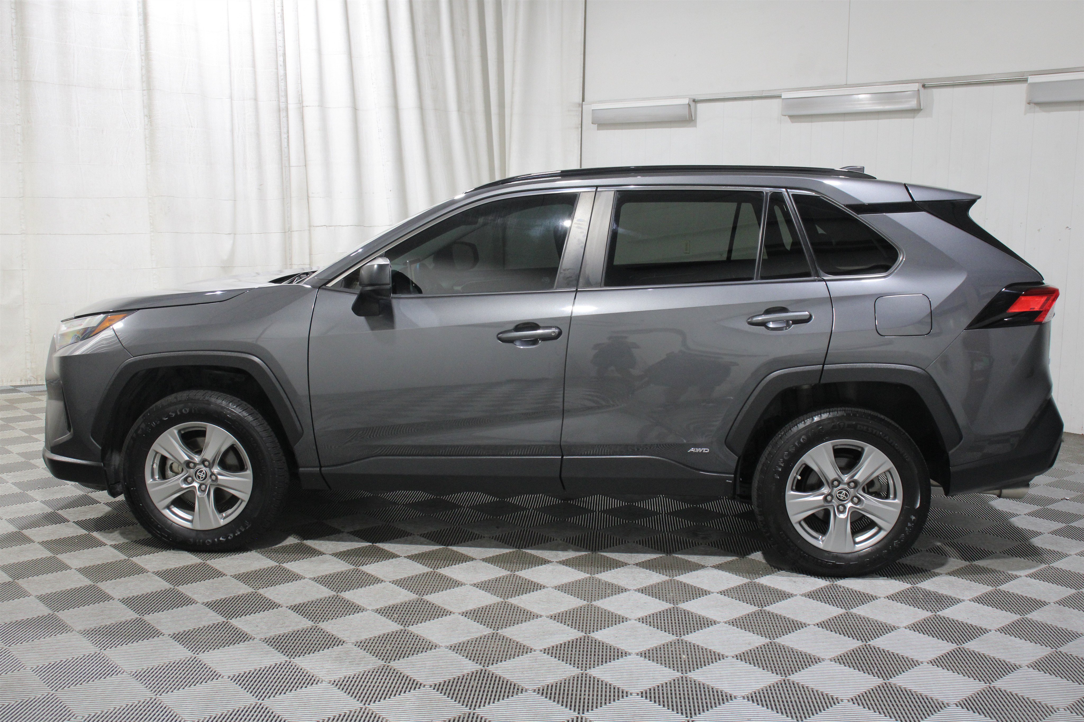 Used 2024 Magnetic Gray Metallic Toyota Hybrid LE image 35