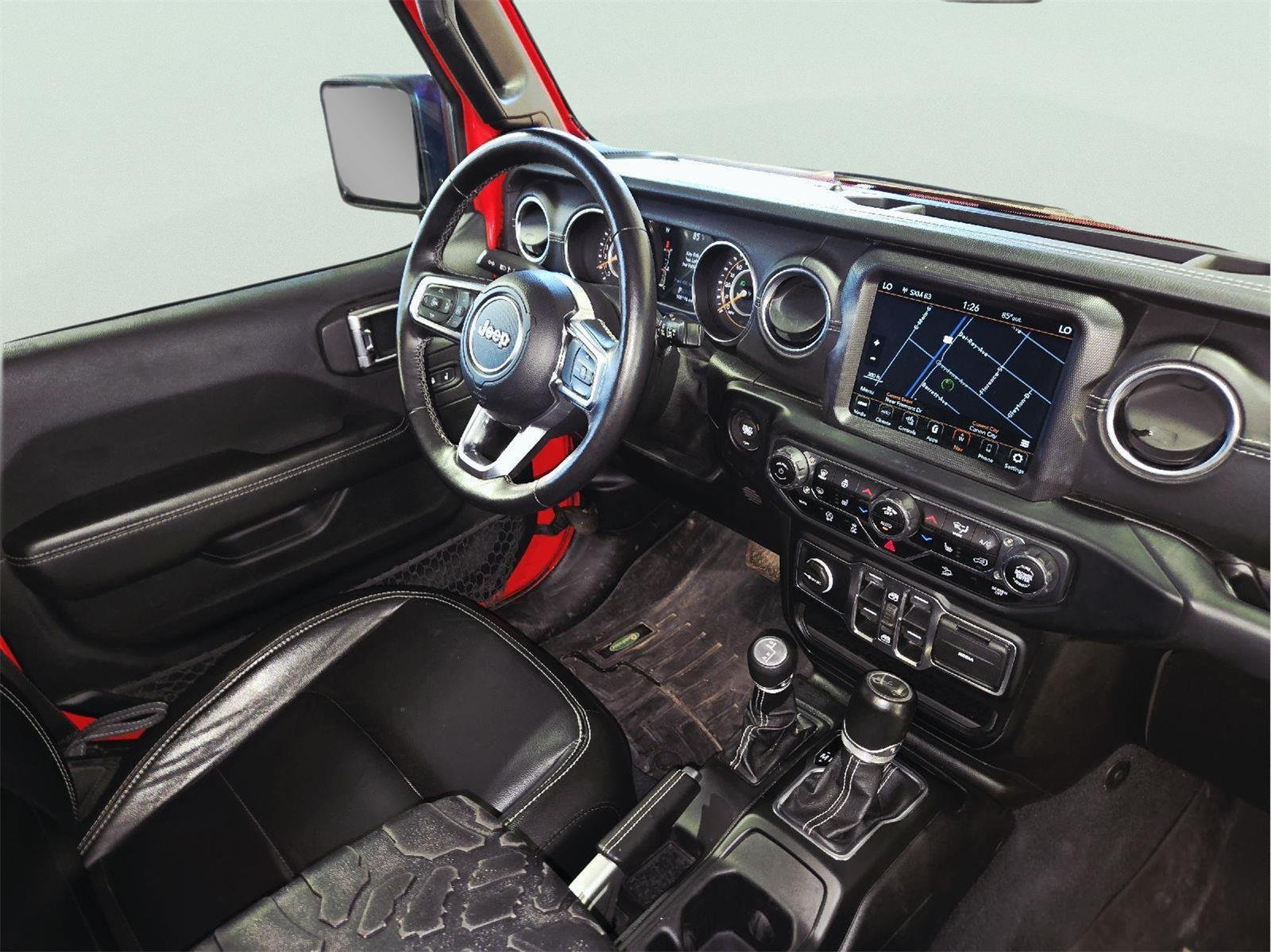 Used 2020 RED JEEP SAHARA image 48