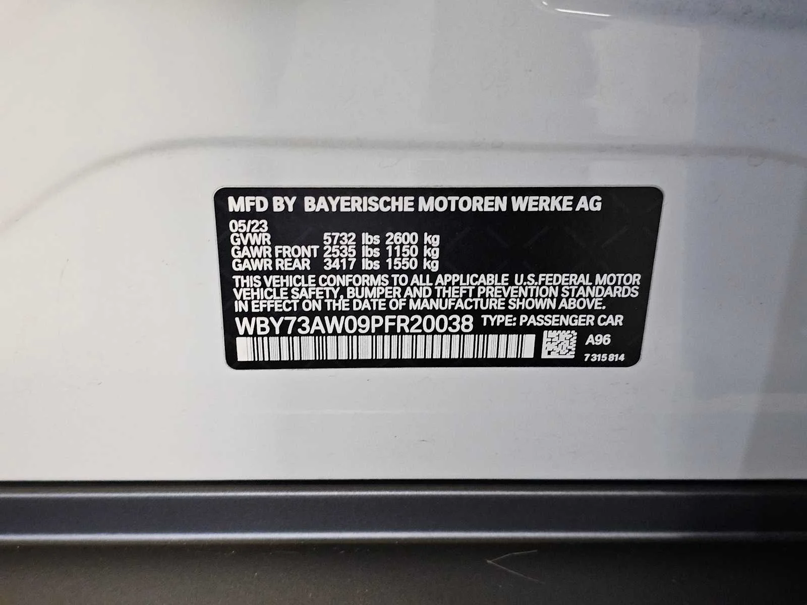 Certified Used 2023 Mineral White Metallic BMW eDrive40 image 33