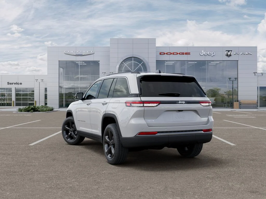 New 2026 Bright White Clearcoat Jeep Limited image 3