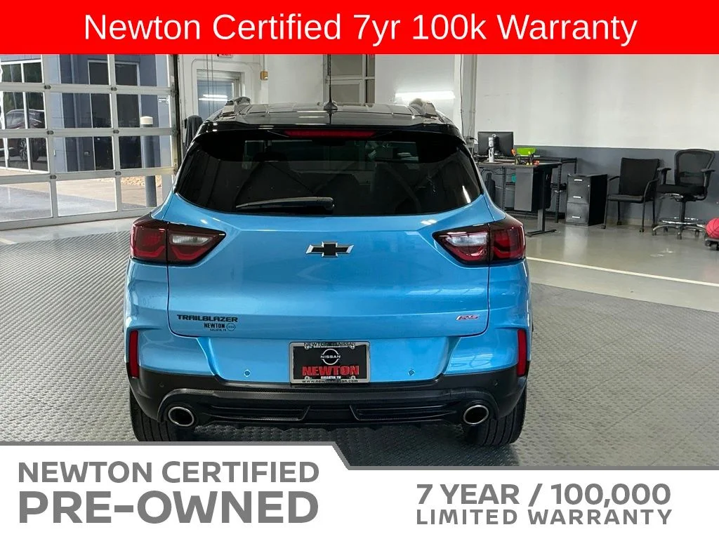 Certified Used 2025 Marina Blue Metallic Chevrolet RS image 5