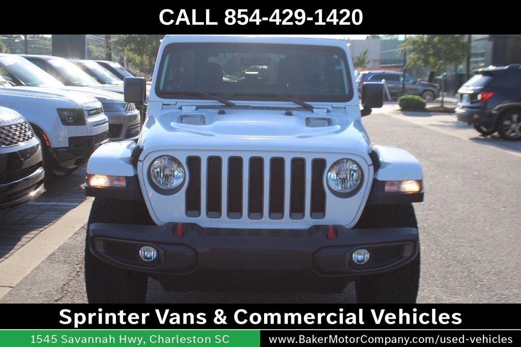 Used 2021 White Jeep Unlimited Rubicon image 3