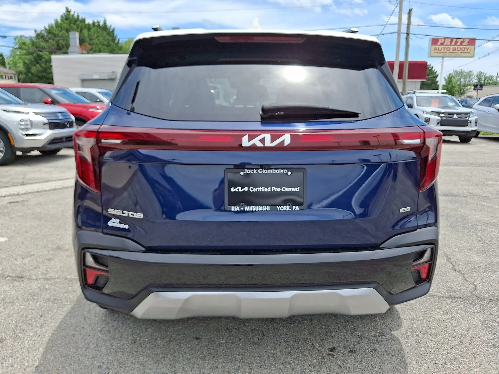 Certified Used 2024 Blue Kia S image 6