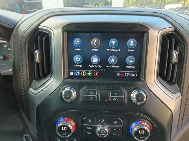 Used 2022 PACIFIC BLUE METALLIC GMC SLT image 8