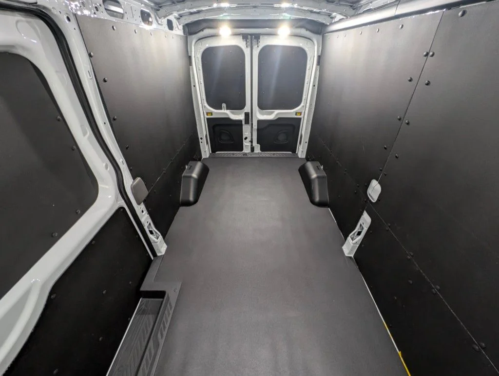 New 2025 Oxford White Ford Cargo Van image 4