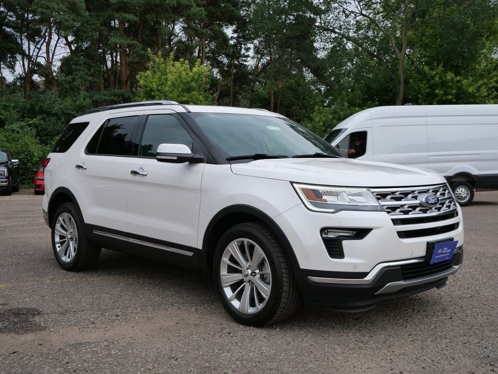 Certified Used 2019 White Ford Limited image 1