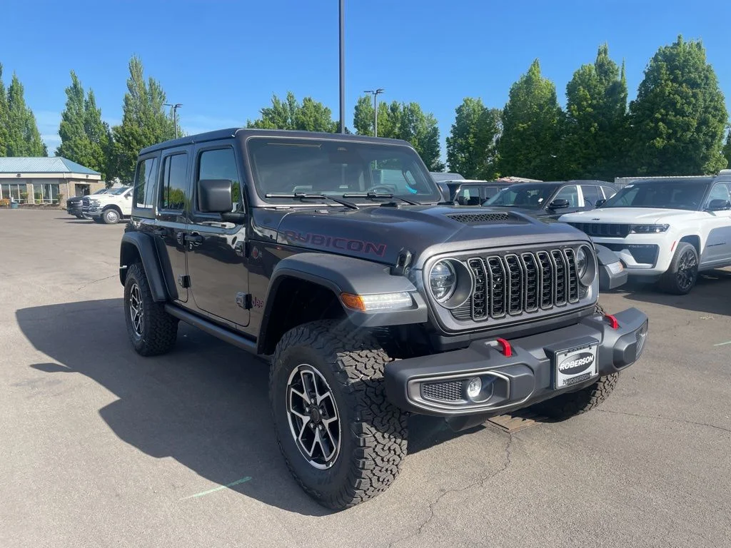 New 2026 Granite Crystal Metallic Clear-Coat Exterior Paint Jeep Rubicon image 8