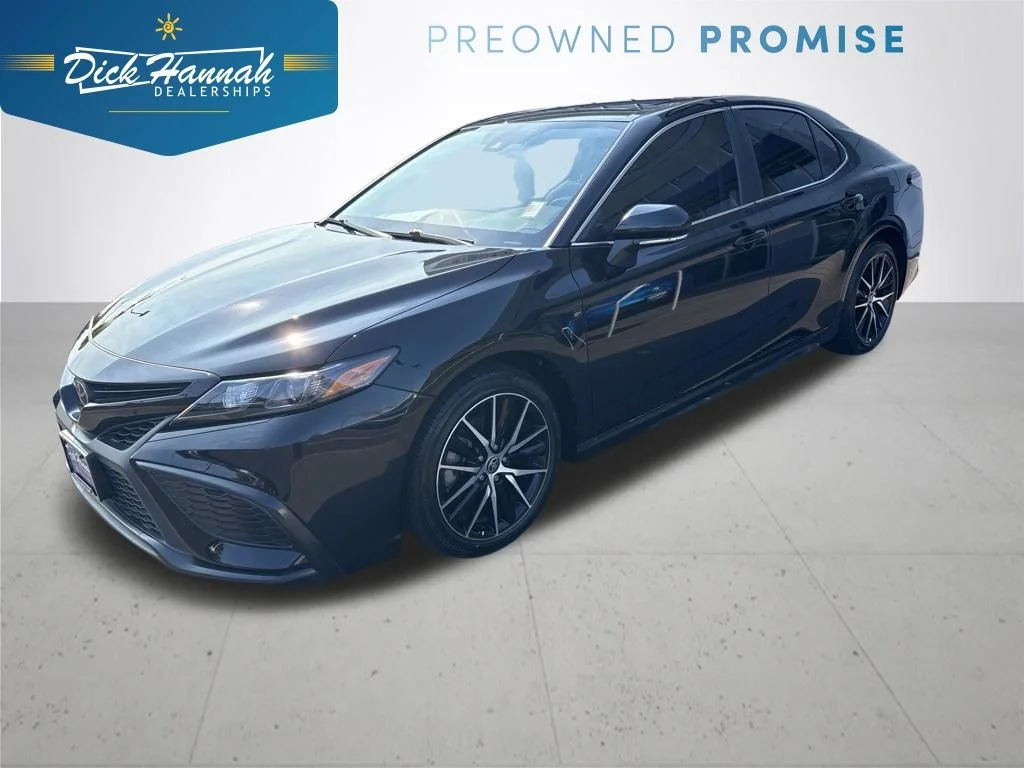 Used 2023 Black Toyota SE image 1