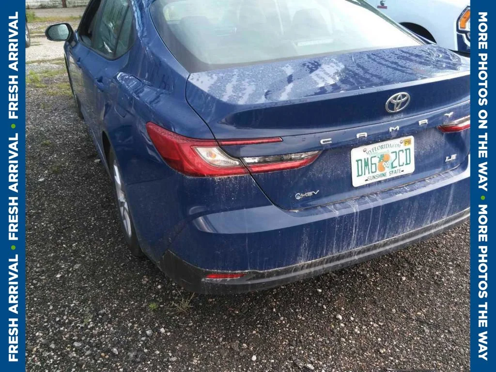 Used 2025 Blue Toyota LE image 5