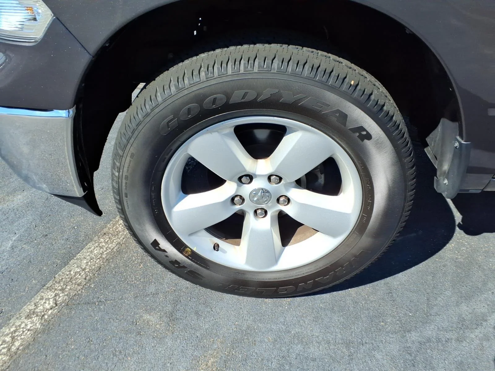 Used 2024 Granite Crystal Metallic Clearcoat Ram SLT image 10