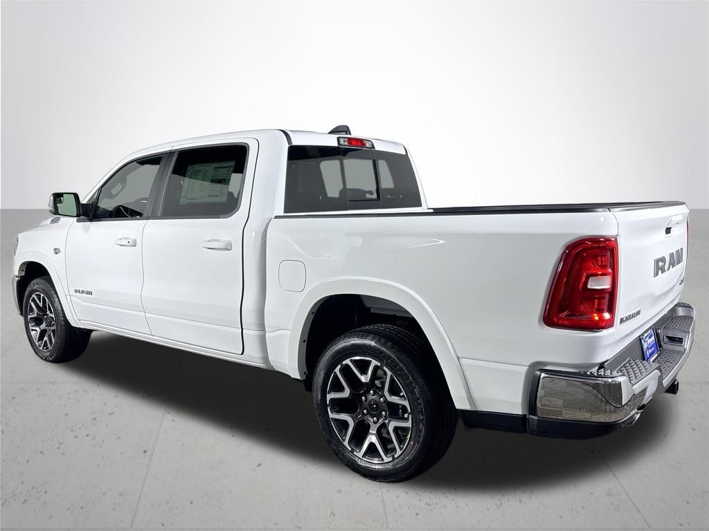 New 2026 Bright White Clear-Coat Exterior Paint RAM Laramie image 8