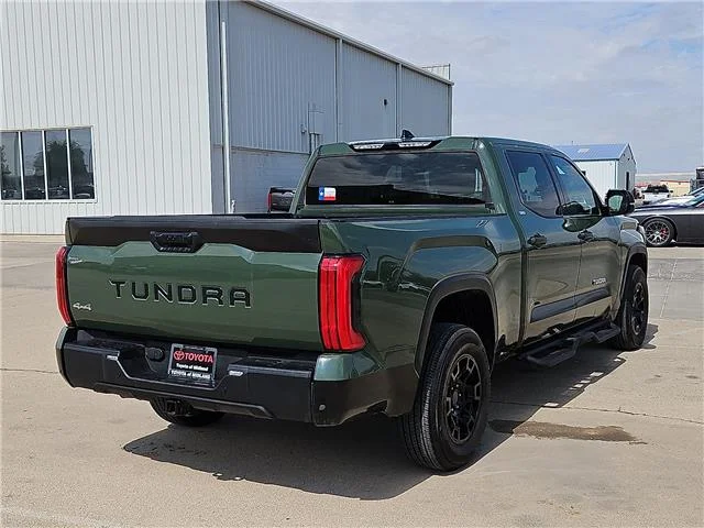 Used 2023 Army Green Toyota SR5 (A10) 4x4 CrewMax 6.5 ft. box 157.7 in. WB image 3