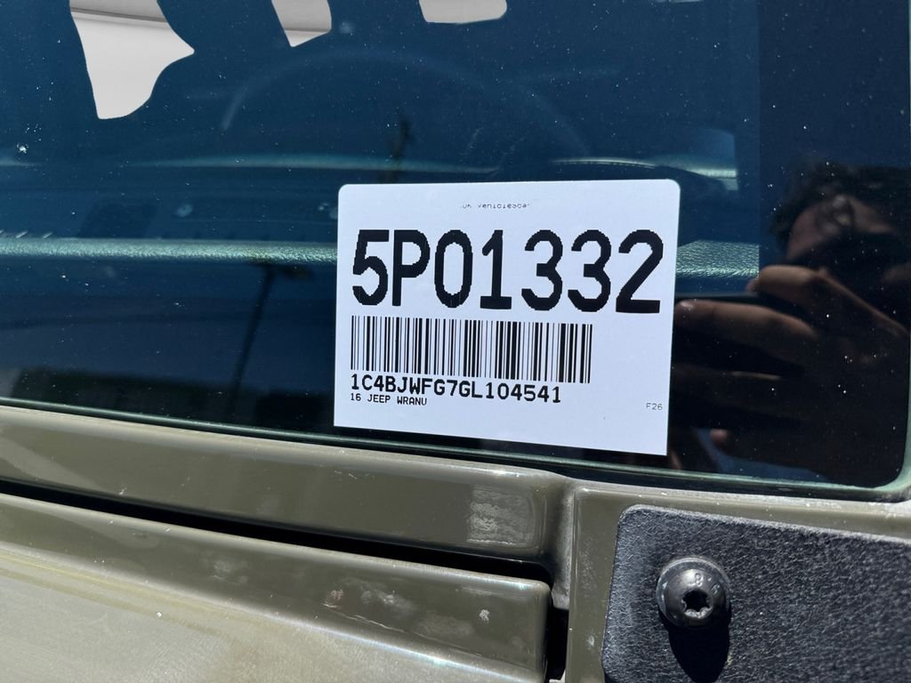 Used 2016 Tank Clearcoat Jeep Unlimited Rubicon image 34