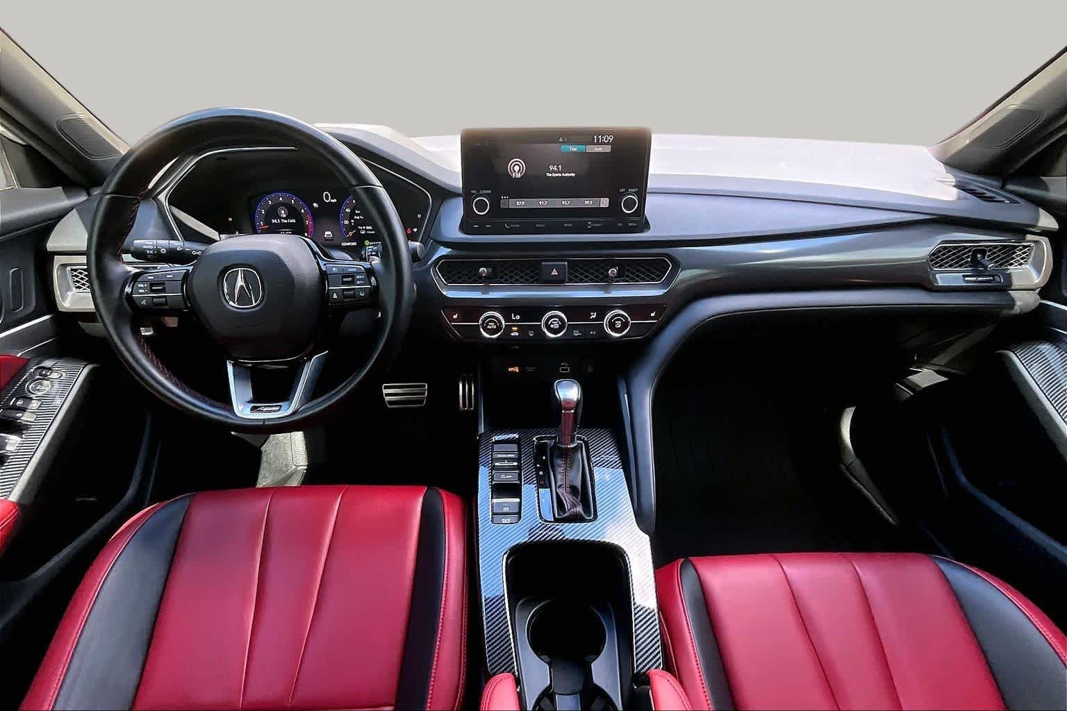 Used 2025 Platinum White Pearl Acura w/A-Spec Package image 16