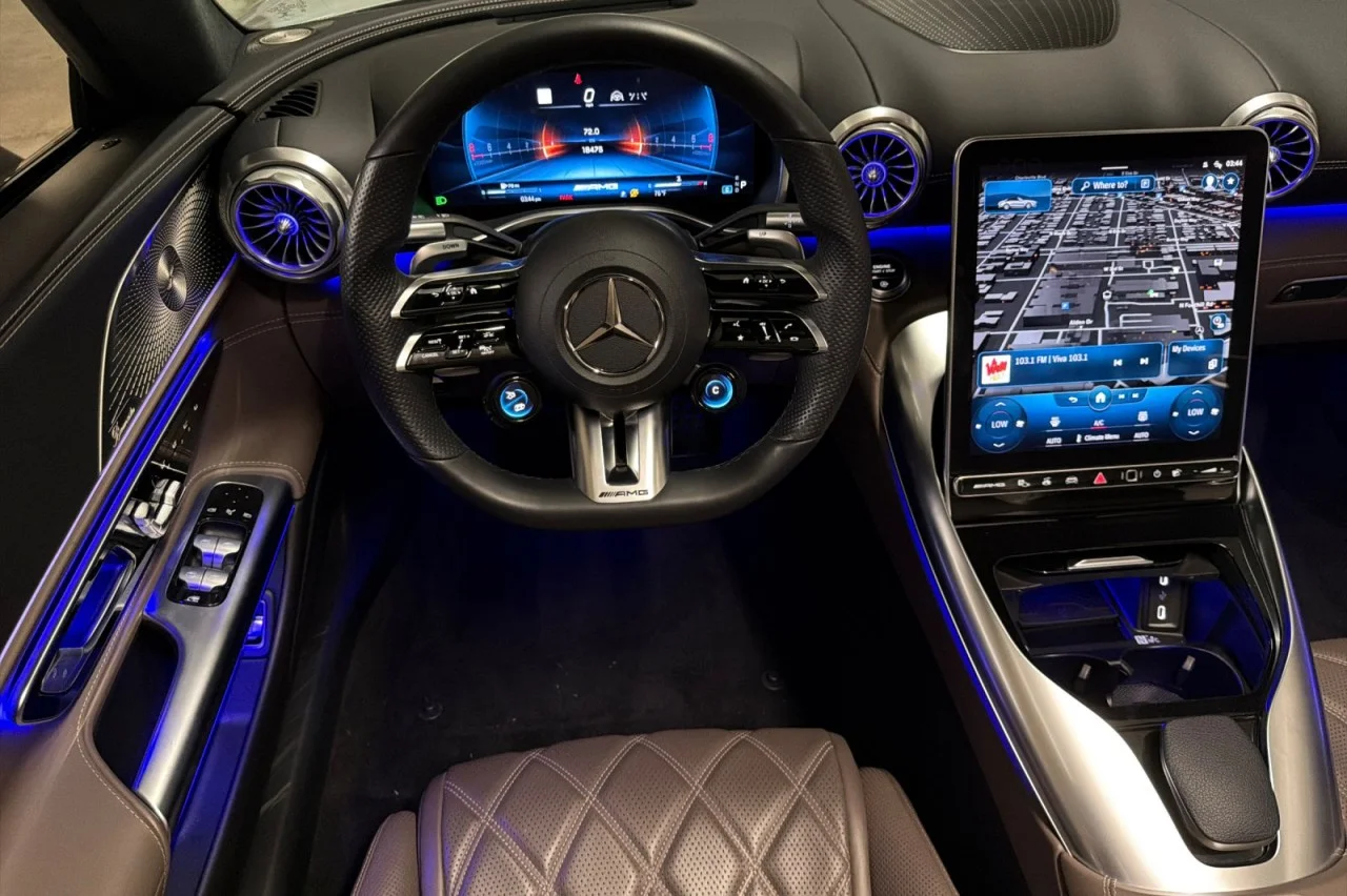 Certified Used 2022 MANUFAKTUR Alpine Grey Mercedes-Benz AMG® SL 63 image 14