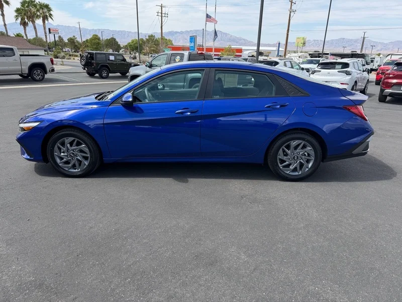 Used 2025 Intense Blue Hyundai Blue image 6