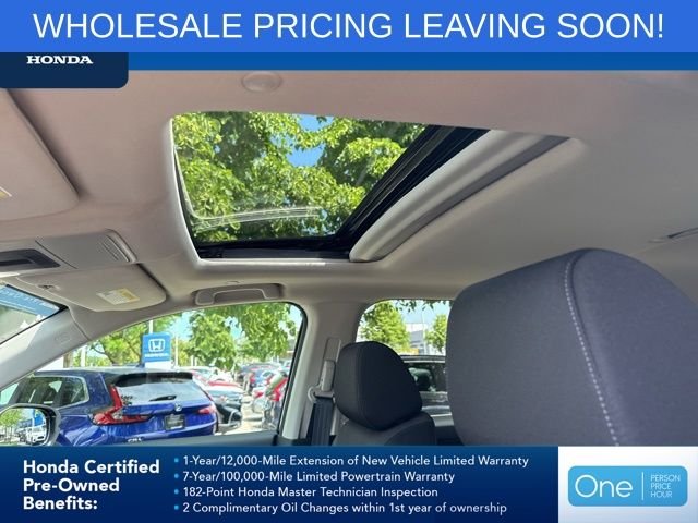 Certified Used 2025 Crystal Black Pearl Honda 1.5T AWD EX image 19