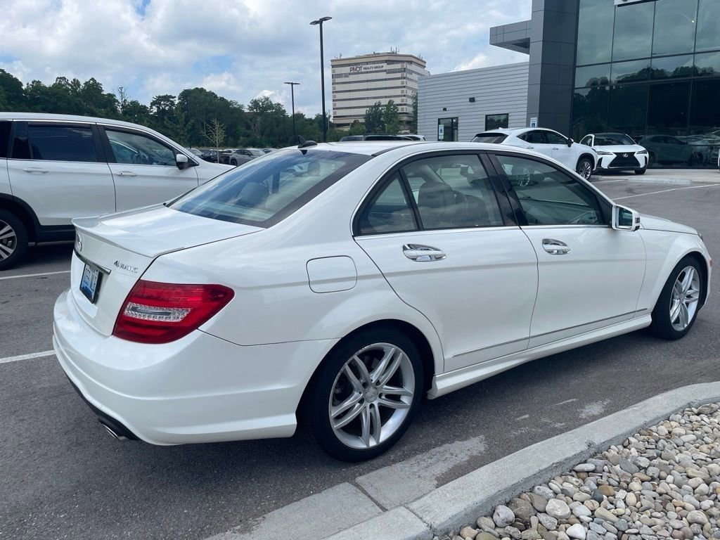 Used 2014 Diamond White Metallic Mercedes-Benz C 300 image 3