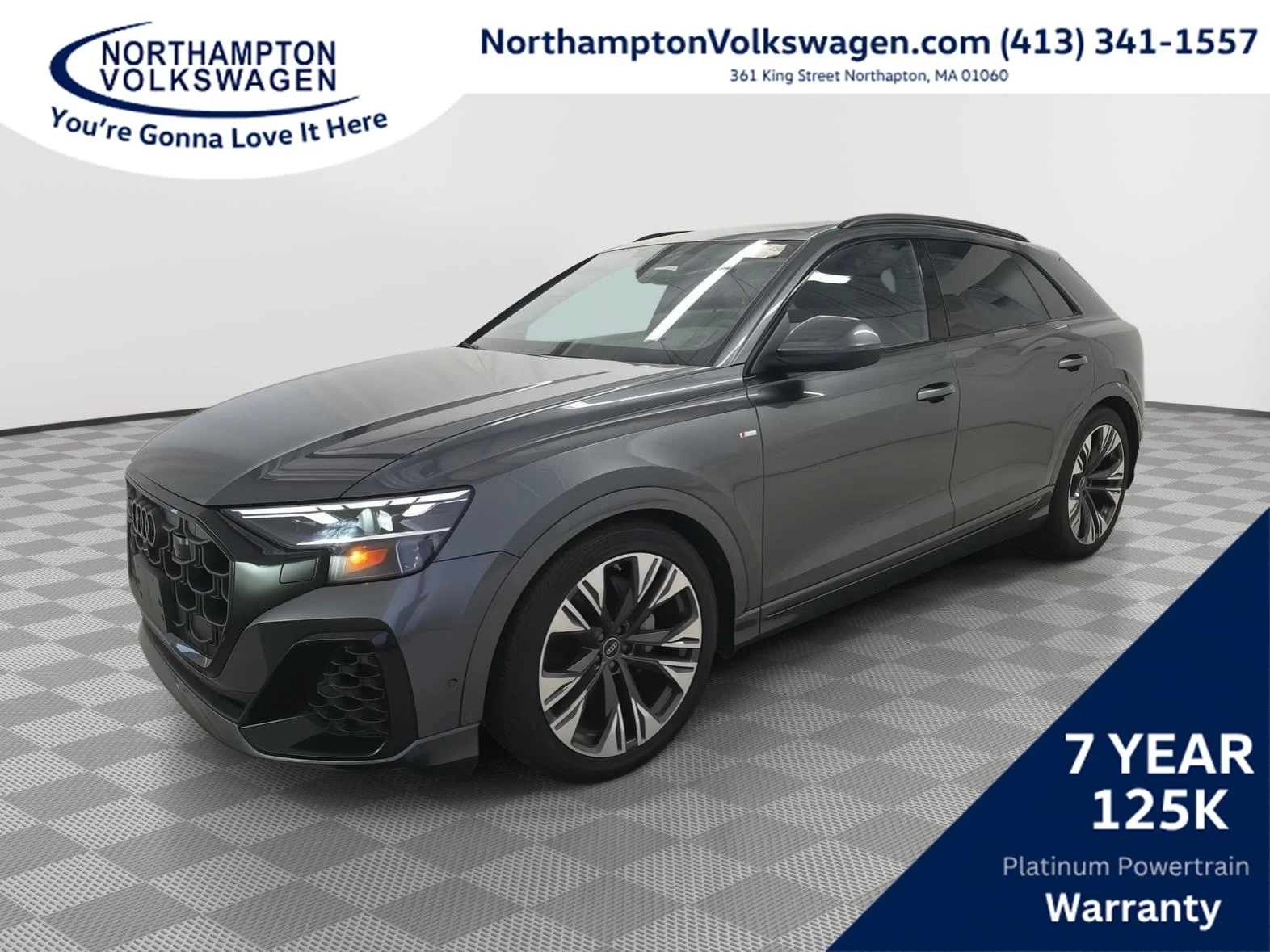Used 2026 Daytona Gray Pearl Effect Audi Premium Plus image 1