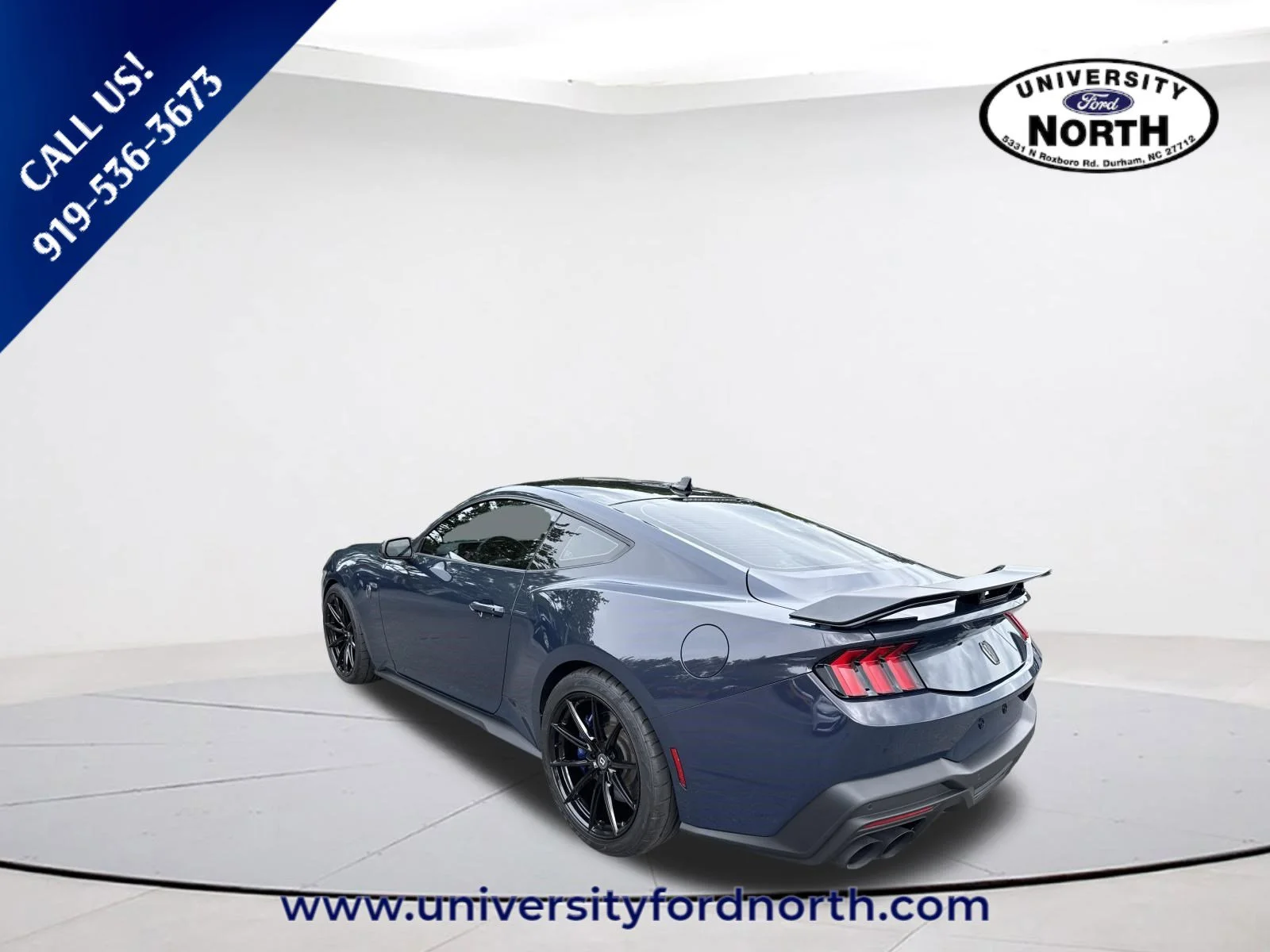 Used 2024 Blue Ember Metallic Ford Dark Horse image 5