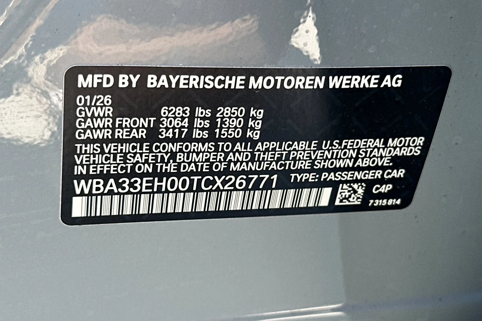 New 2026 Brooklyn Grey Metallic BMW 740i xDrive image 27
