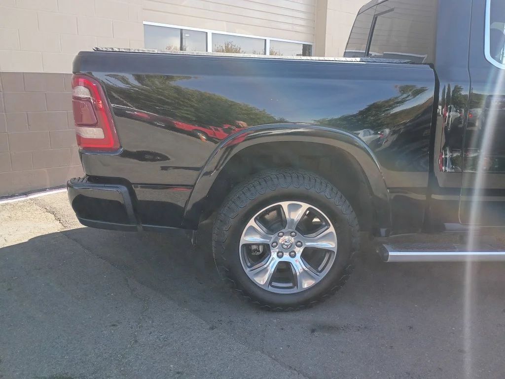 Used 2023 Diamond Black Crystal Pearlcoat Ram Laramie Longhorn image 4