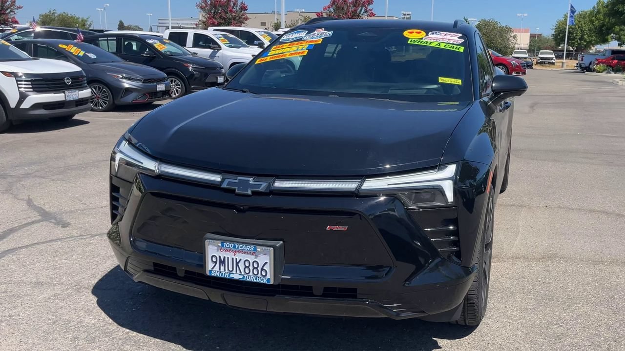Used 2024 Chevrolet Blazer EV RS with VIN 3GNKDCRJ7RS168595 for sale in Turlock, CA