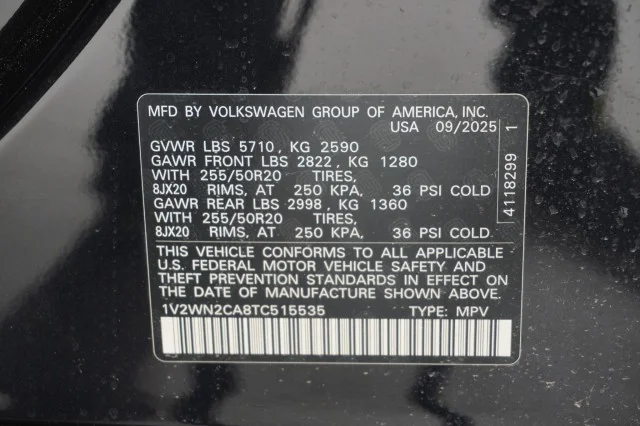 2026 Volkswagen Atlas SE w/Tech - Photo 39