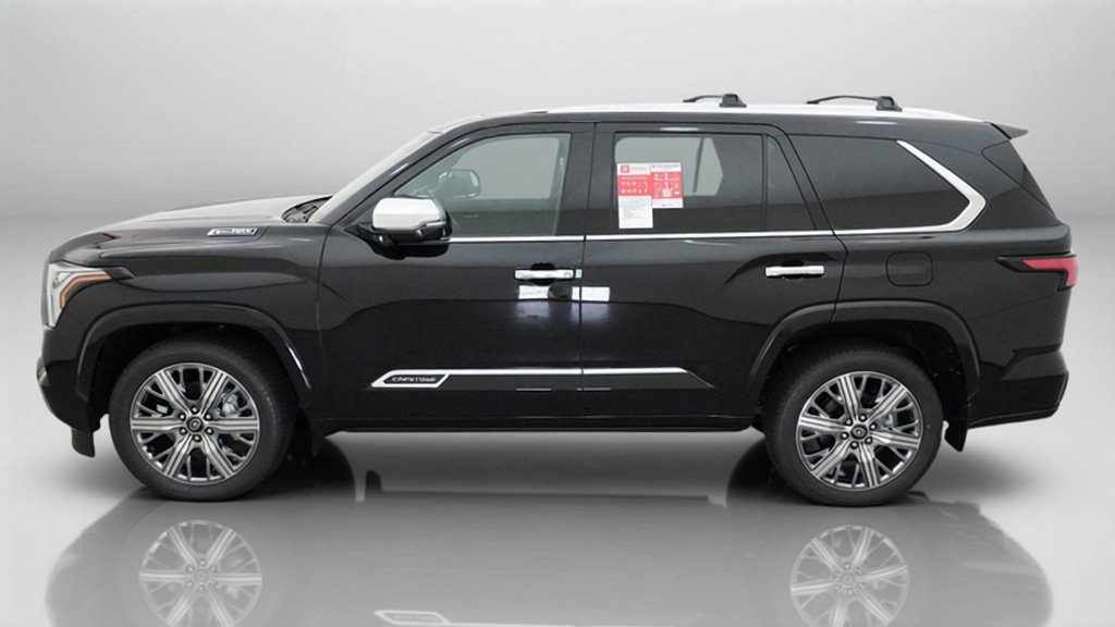 New 2026 Midnight Black Metallic Toyota Capstone image 2