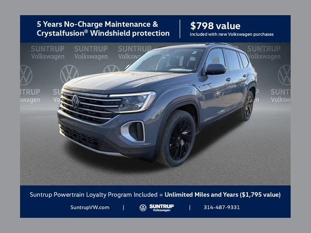 New 2026 Volkswagen Atlas SE w/Technology 4D Sport Utility in St