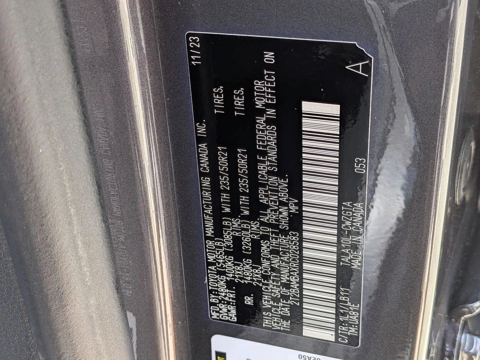 Certified Used 2024 Cloudburst Gray Lexus RX 350 Premium Plus image 18