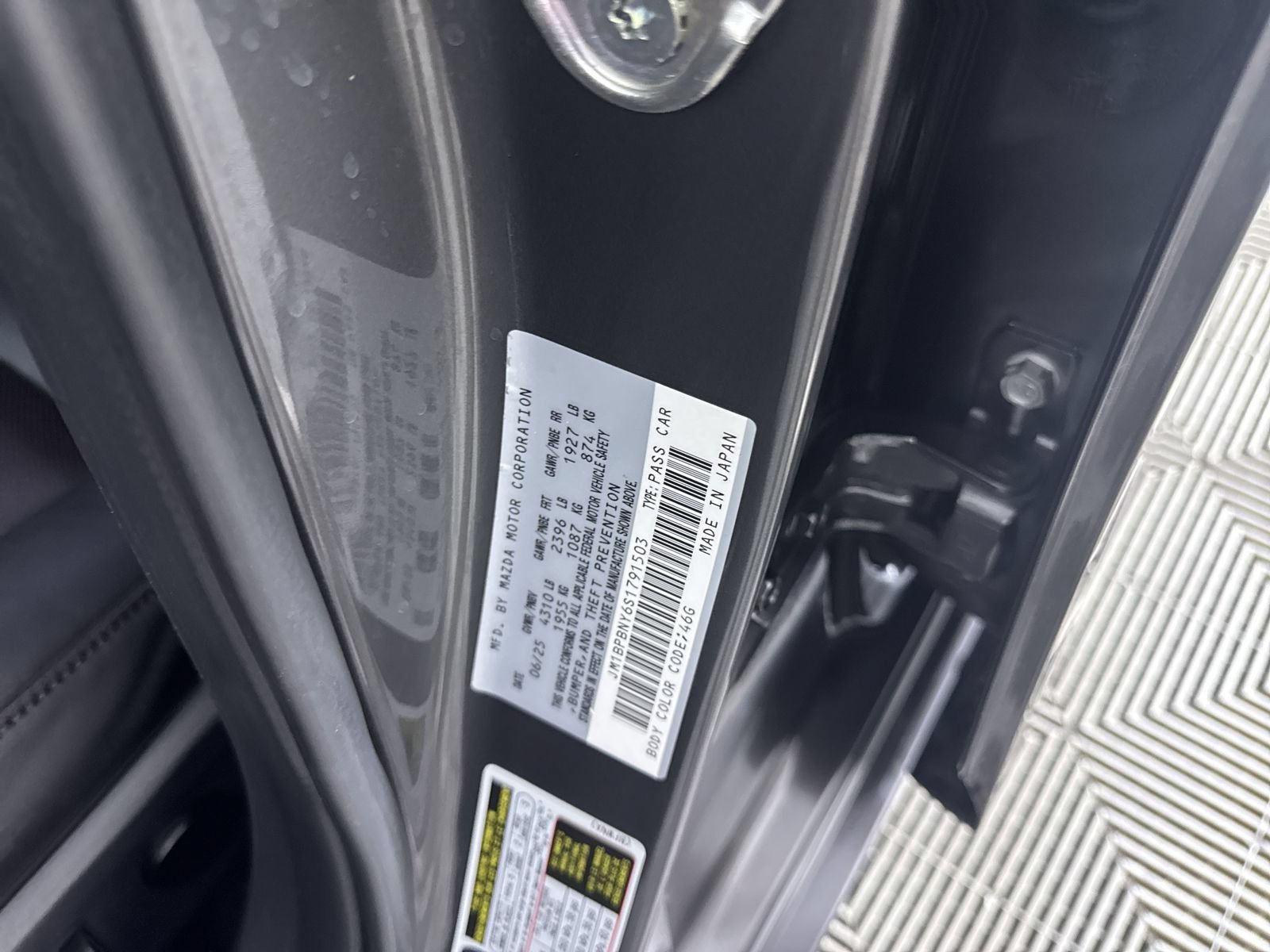 Used 2025 Machine Gray Metallic Mazda 2.5 Turbo Premium Plus image 13