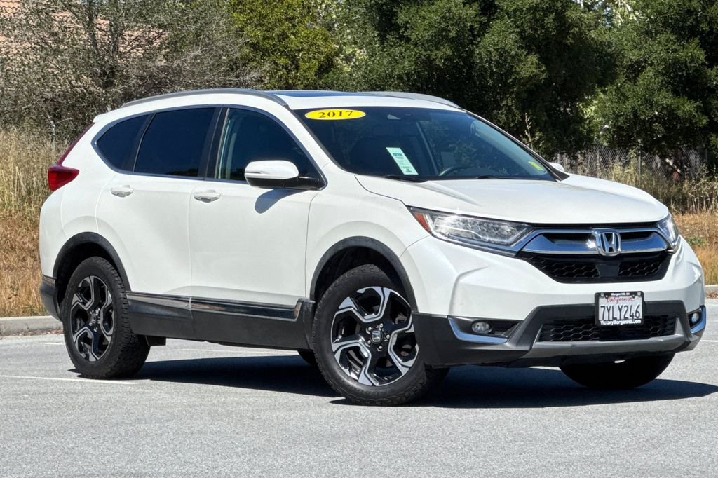 Used 2017 Honda CR-V Touring with VIN 2HKRW2H9XHH636539 for sale in Morgan Hill, CA