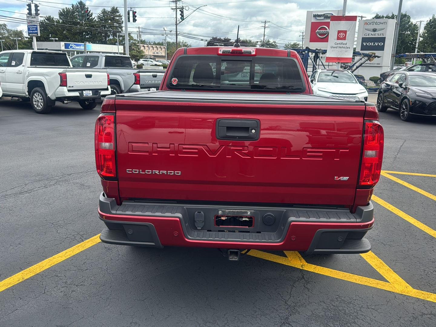 Used 2021 Cherry Red Tintcoat Chevrolet 4WD Z71 image 5
