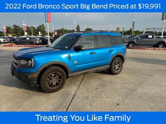 Used 2022 Velocity Blue Metallic Ford Big Bend image 1