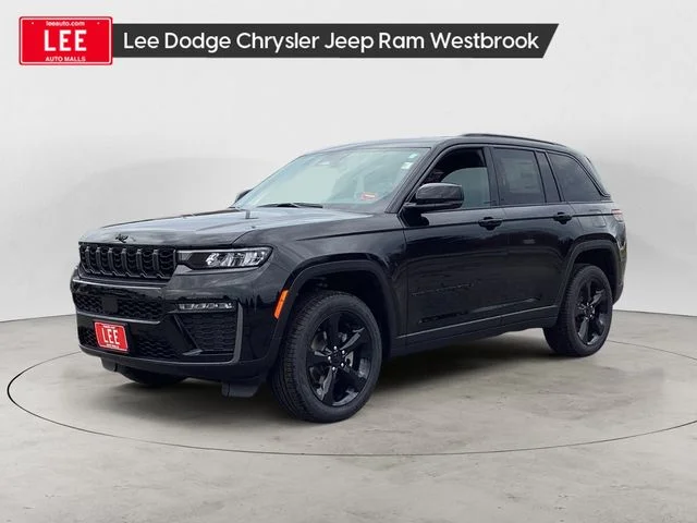 New 2026 Diamond Black Crystal Pearlcoat Jeep LIMITED 4X4 image 1